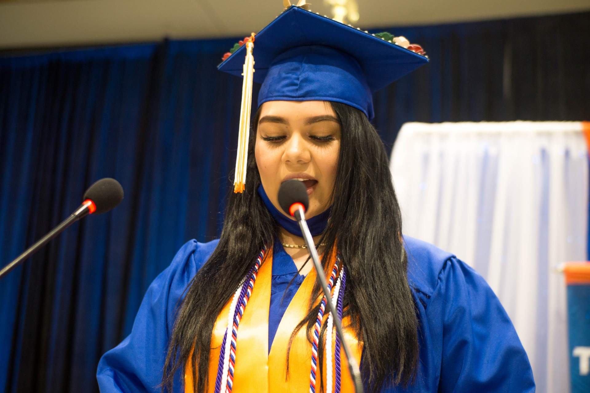 Student on Graduation Ceremony - Triumph